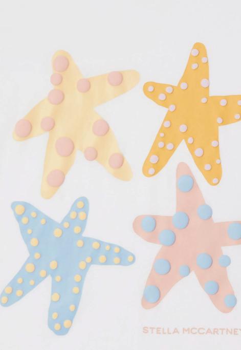 26SS [키즈] 스텔라 맥카트니 티셔츠 TY8A81 Z0434 100 White - STELLA MCCARTNEY