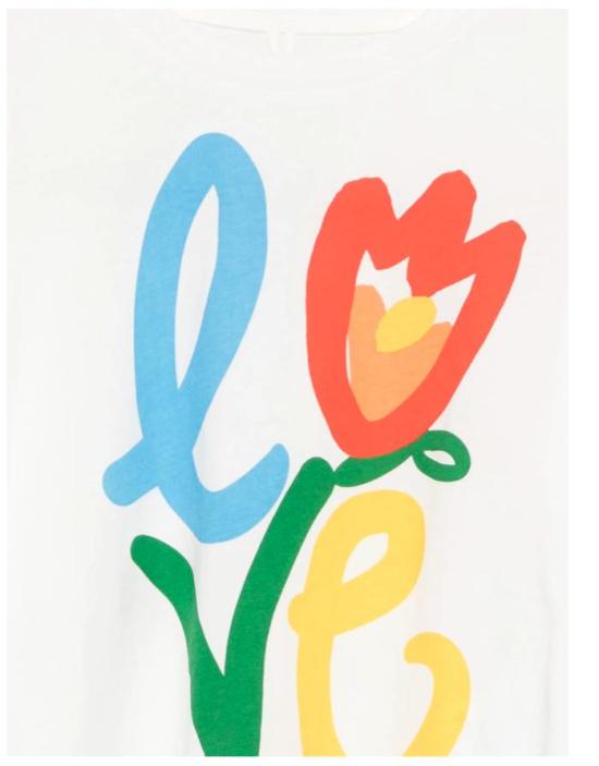 26SS [키즈] 스텔라 맥카트니 티셔츠 TY8B21 Z0434 101 White - STELLA MCCARTNEY