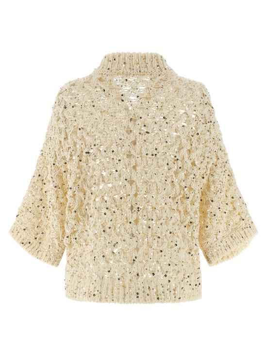 26SS 페세리코 가디건 E99168F039329A02A Beige - PESERICO