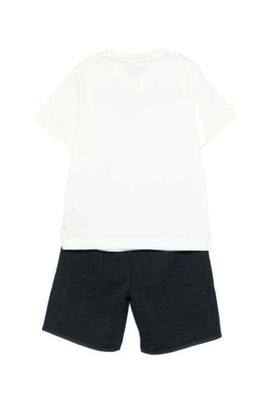 26SS [키즈] 알마니 캐주얼 세트 EB001621 AF13715 MZ825 White - ARMANI