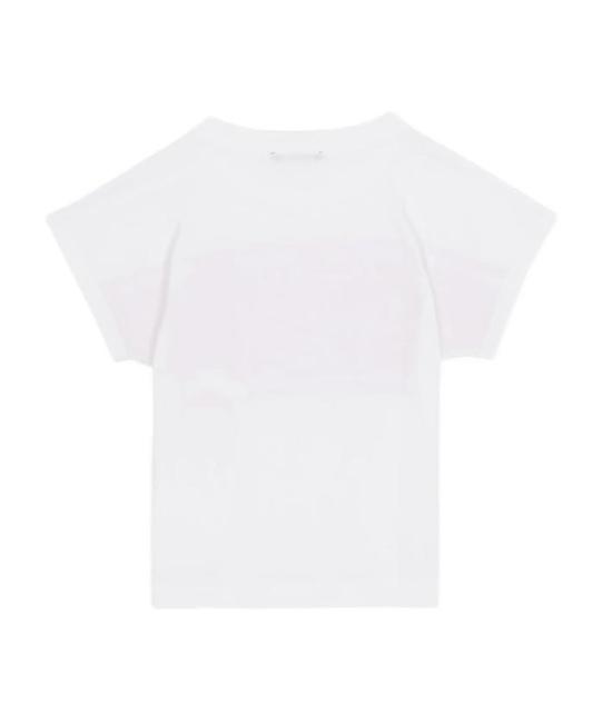 26SS [키즈] 발망 티셔츠 BY8A31 Z3672 100RS White - BALMAIN