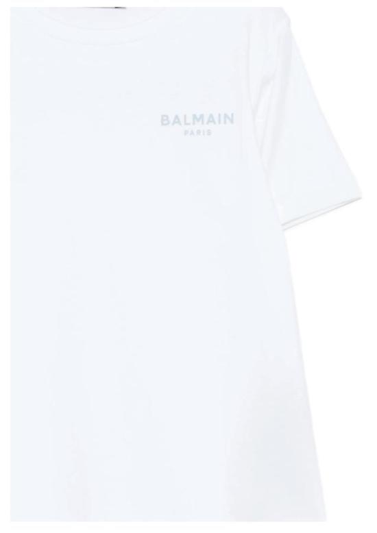 26SS 발망 반팔 티셔츠 BY8R31 Z3672 100CE White - BALMAIN