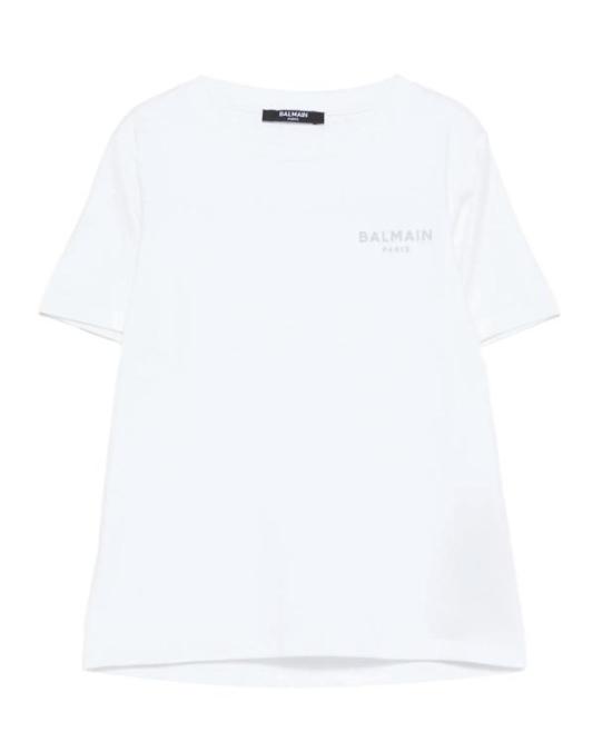 26SS 발망 반팔 티셔츠 BY8R31 Z3672 100CE White