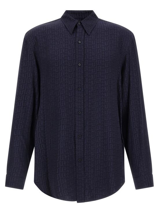 26SS 발망 긴팔 셔츠 GH1HS555VI746UB Blue