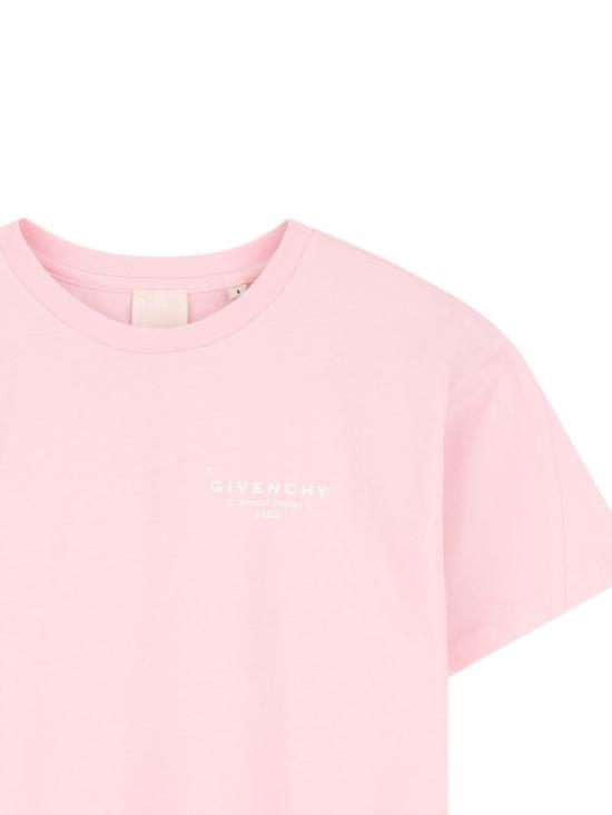 26SS [키즈] 지방시 티셔츠 H31075 44Z Marshmalow - GIVENCHY