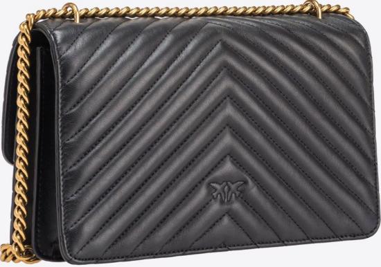 26SS 핑코 크로스백 100941 A0GKZ99Q Nero oro - PINKO