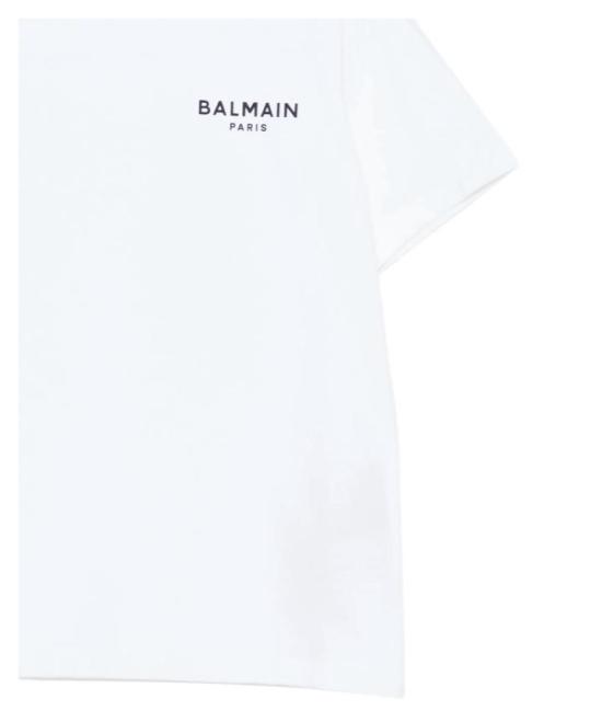 26SS 발망 반팔 티셔츠 BY8R31 Z3672 100NE White - BALMAIN