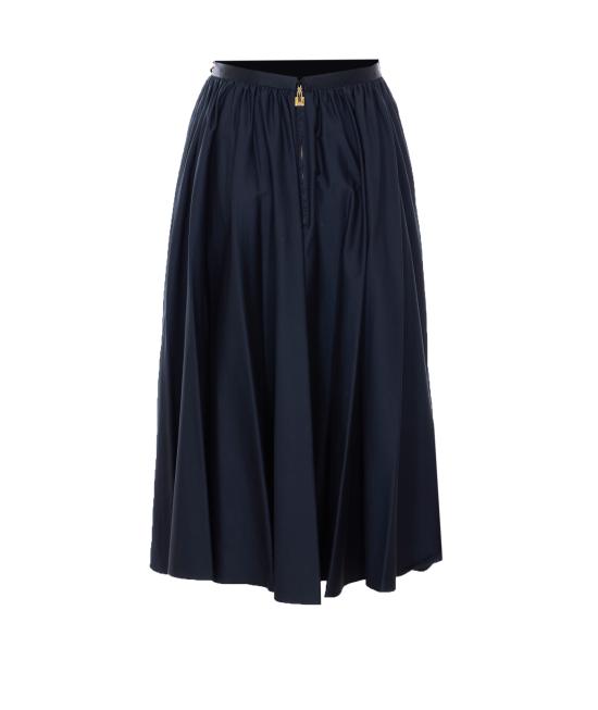 26SS 엘리자베타프랜치 미디 스커트 GO16061E2 110 Black - ELISABETTA FRANCHI