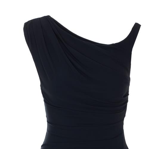 26SS 엘리자베타프랜치 미디 원피스 AB90661E2 110 Black - ELISABETTA FRANCHI