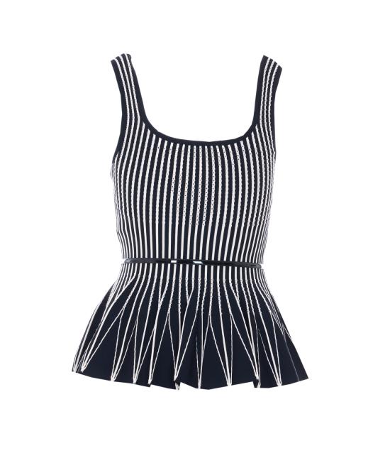 26SS 엘리자베타프랜치 긴팔 티셔츠 TK85S62E2 685 Black - ELISABETTA FRANCHI