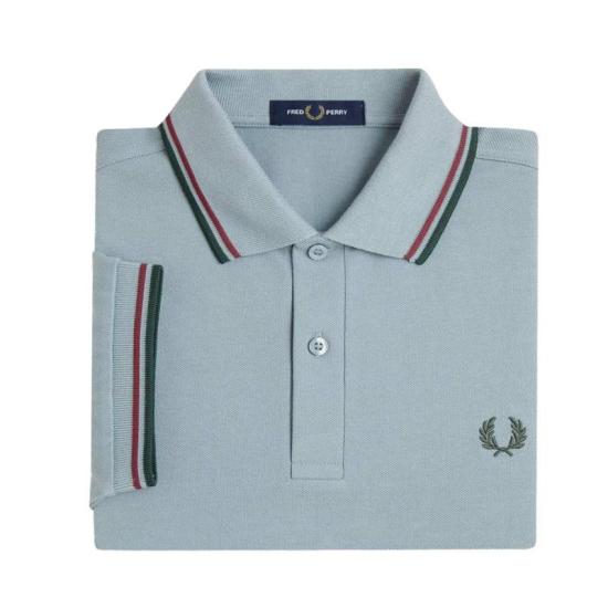 26SS 프레드페리 폴로 티셔츠 M3600 98A Stckpbl oxb grsr - FRED PERRY