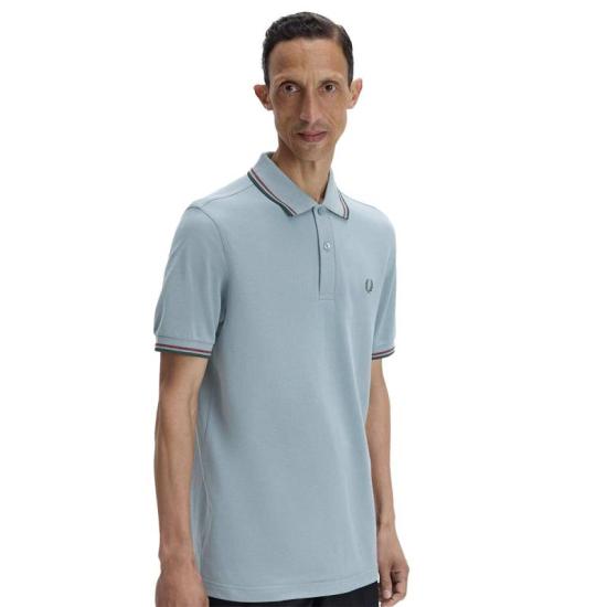 26SS 프레드페리 폴로 티셔츠 M3600 98A Stckpbl oxb grsr - FRED PERRY