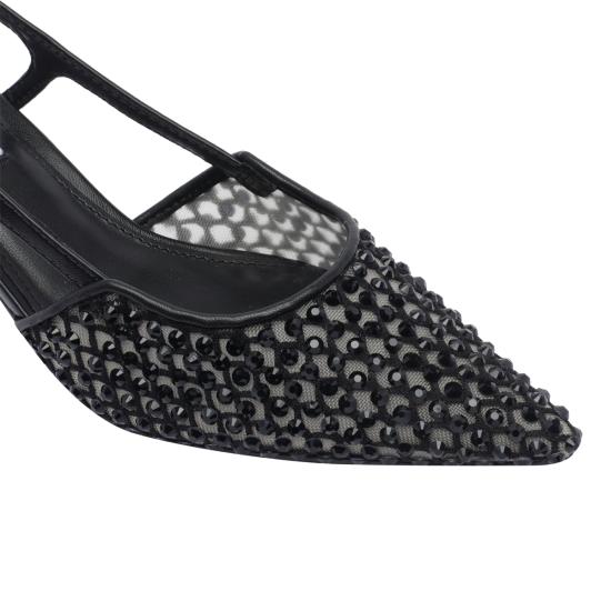 26SS 스티브매든 힐/펌프스 LEGACI BLACK RHINESTONE Black - STEVE MADDEN