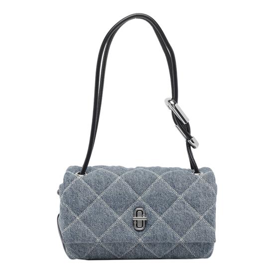 26SS 마크제이콥스 퀼티드 데님 미니 듀얼 백 2P5HSH013H03 416 Blue