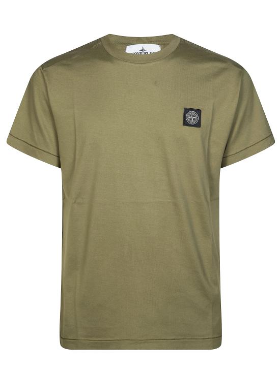 26SS 스톤 아일랜드 반팔 티셔츠 L1S152100027 S0013V005G Military green