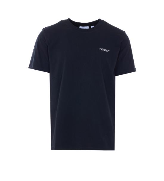 26SS 오프화이트 반팔 티셔츠 OMAA027S26JER001 0001 Black