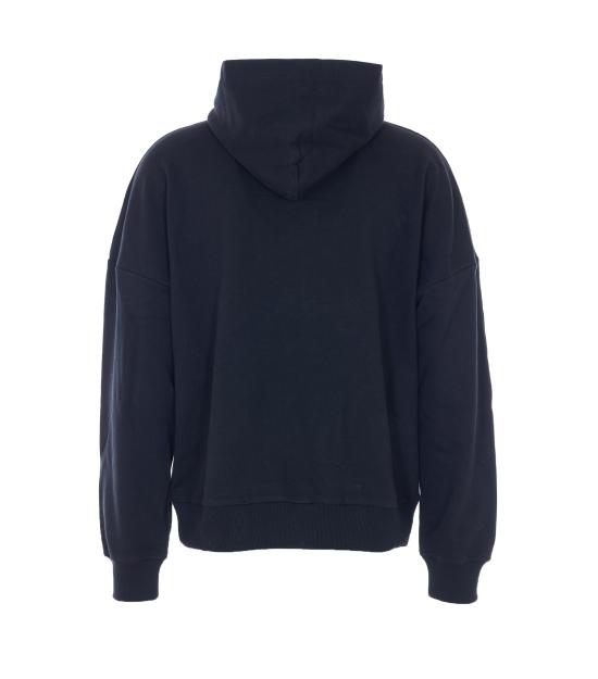 26SS 발망 후드 티셔츠 JT251PD33 EAW Black - BALMAIN