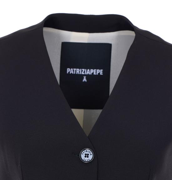 26SS 파트리지아페페 베스트 8C0839 A688J4U6 Black - PATRIZIA PEPE