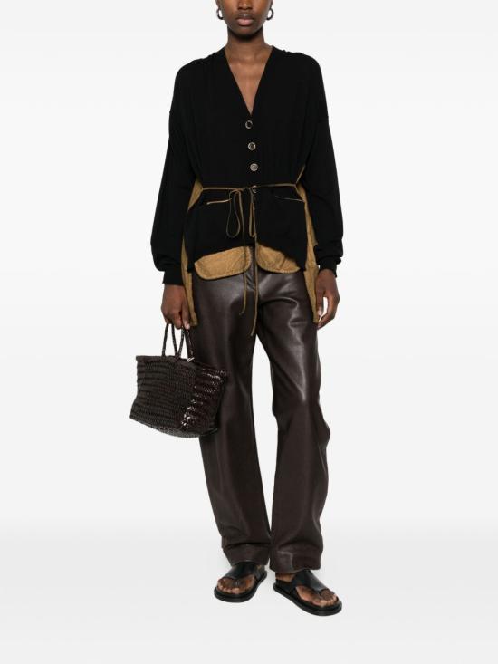 26SS 우마 왕 가디건 UK7136 UW924 Black - UMA WANG