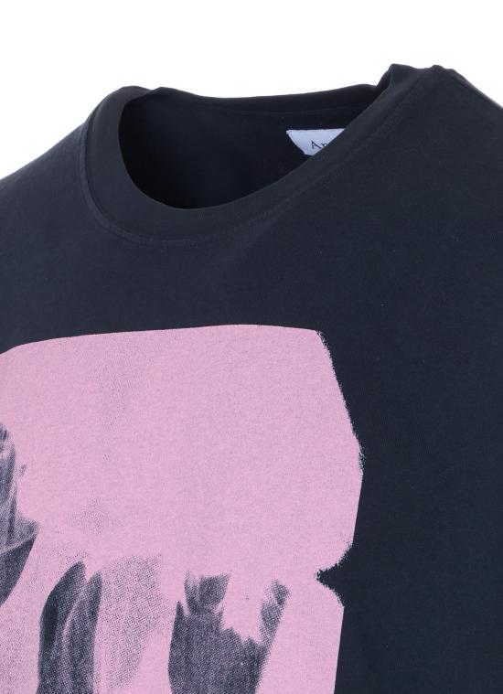 26SS 아미시 반팔 티셔츠 AMU144 CR5805690569 Black - AMISH