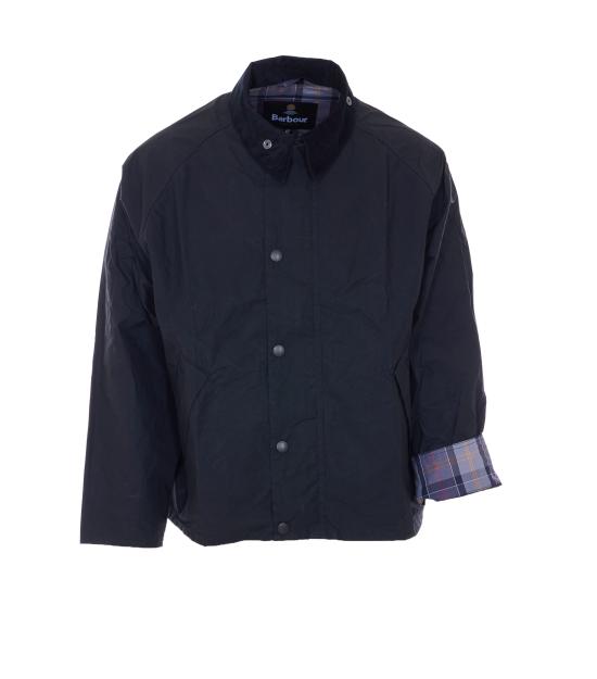 26SS 바버 수트 자켓 MCA1019 BK11 Black