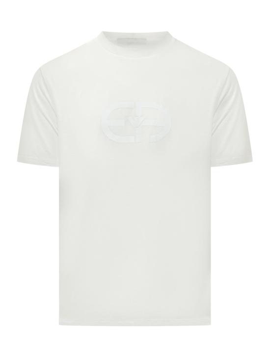 26SS 엠포리오 아르마니 반팔 티셔츠 EM004581AF10017 U0003 SNOW WHITE