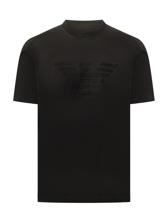 26SS 엠포리오 아르마니 반팔 티셔츠 EM004593AF10762 FC301 BLACK DIS 1