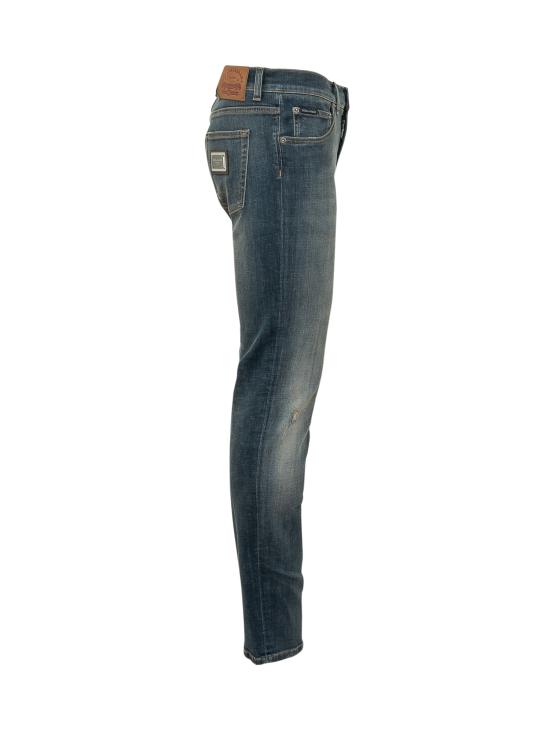 26SS 돌체앤가바나 데님 팬츠 GY07CDG8OJ9 S9001 DENIM VAR ABBINATA - DOLCE & GABBANA