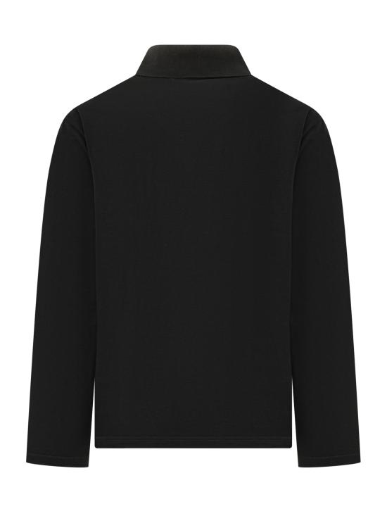 26SS 아워레가시 럭비 롱슬리브 하이 트위스트 저지 M2266RB BLACK HIGH - OUR LEGACY