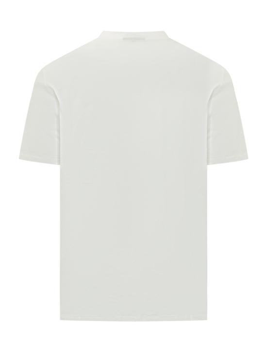 26SS 엠포리오 아르마니 반팔 티셔츠 EM004583AF13669 M0307 OFF WHITE - EMPORIO ARMANI