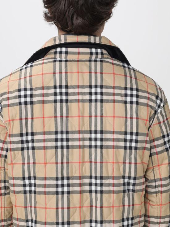 26SS 버버리 리버시블 퀼티드 나일론 오버셔츠 8115788 BLACK DOM - BURBERRY