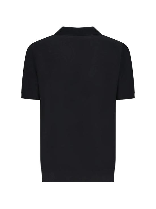 26SS 라르디니 폴로 티셔츠 PALPMC104 PA66022 999 BLACK DOM - LARDINI