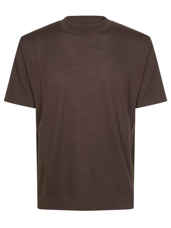 26SS 필리포 드 로렌티스 반팔 티셔츠 TS0MCOVCR14R 190 MARRONE