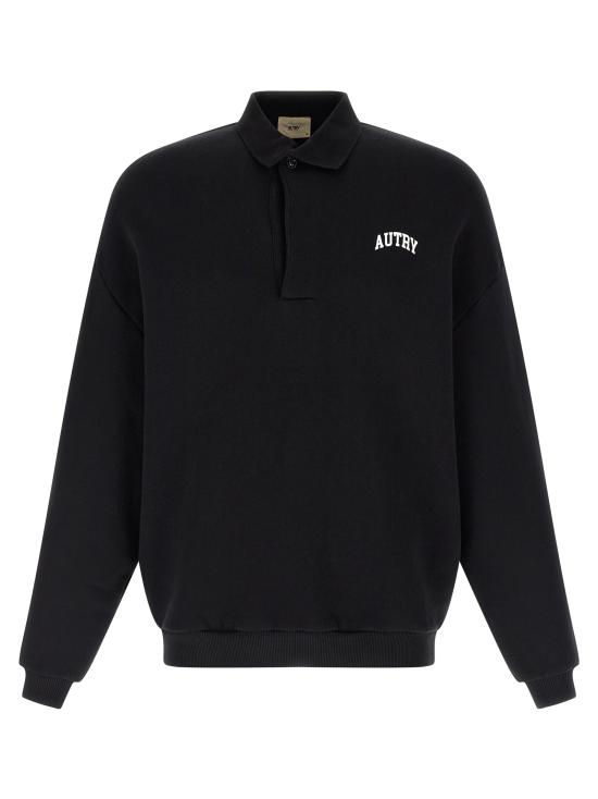 26SS 오트리 긴팔 티셔츠 SWPX034K Black