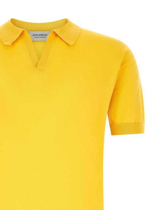 26SS 존스메들리 폴로 티셔츠 NOAHPOLLEN Yellow - JOHN SMEDLEY