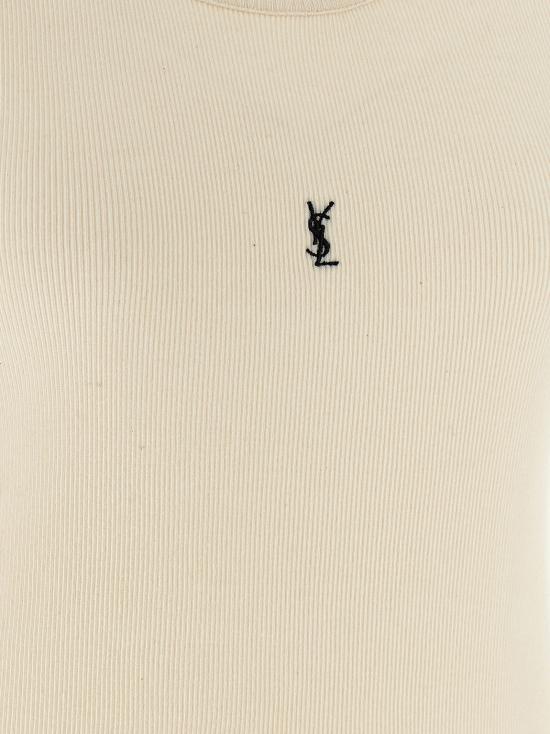 26SS 생로랑 민소매 티셔츠 823603Y37EC9469 Beige - SAINT LAURENT
