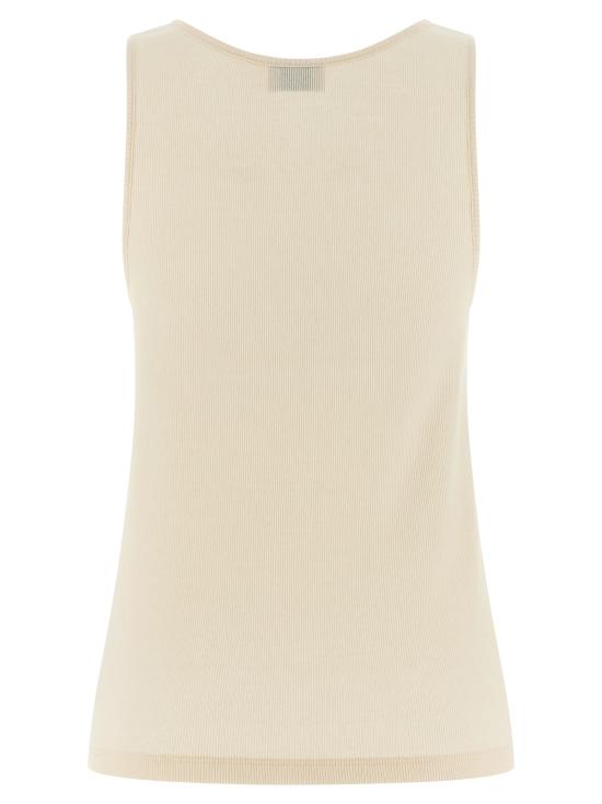 26SS 생로랑 민소매 티셔츠 823603Y37EC9469 Beige - SAINT LAURENT