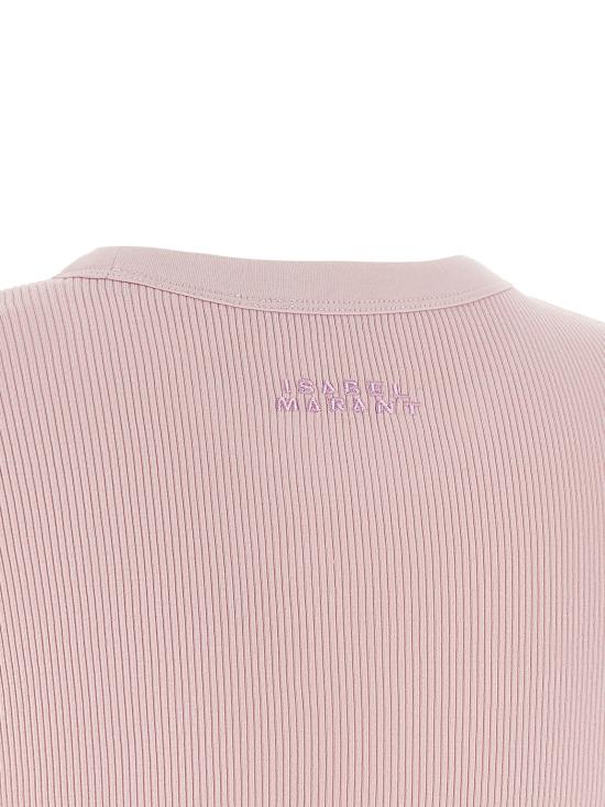 26SS 이자벨마랑 반팔 티셔츠 TS0111FAA2N39I40PI Pink - ISABEL MARANT