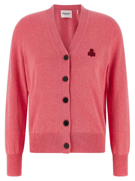 26SS 이자벨마랑에뚜왈 KARINA 카리나 V넥 가디건 CA0104FAC1L17EBGGA Pink