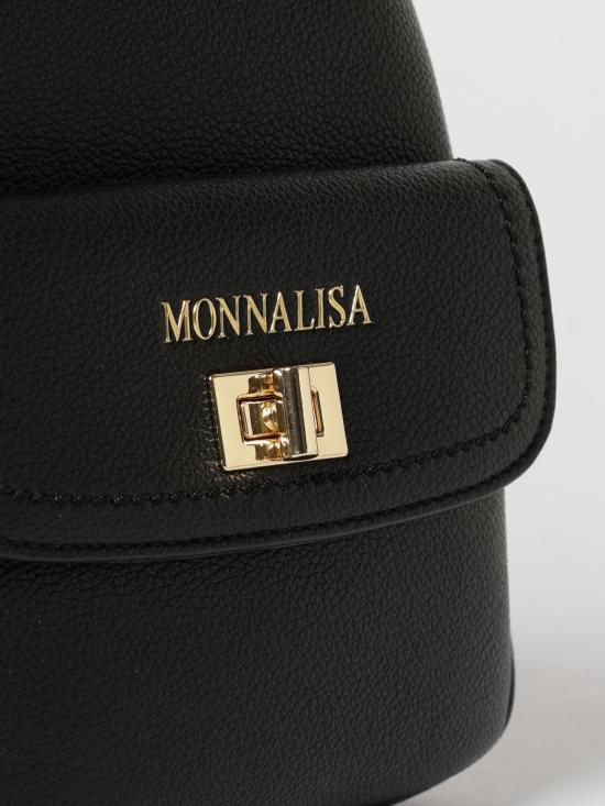 26SS [키즈] 모나리자 백팩 19G0277764 0050 Black - MONNALISA