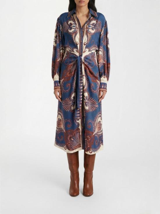 26SS 팜 리오 롱 원피스 344129 26005 Blue