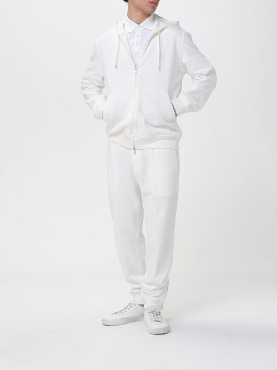 26SS 브루넬로 쿠치넬리 피케 폴로 셔츠 ME8548788 CK640 White - BRUNELLO CUCINELLI