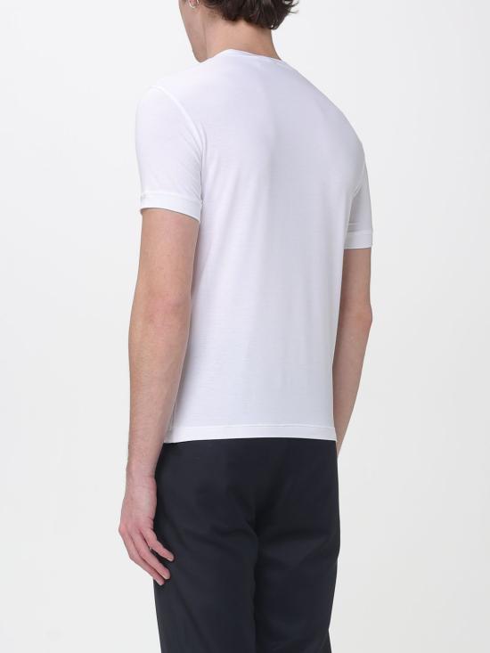 26SS 조르지오 아르마니 반팔 티셔츠 6GST56SJP4Z U090 White - GIORGIO ARMANI