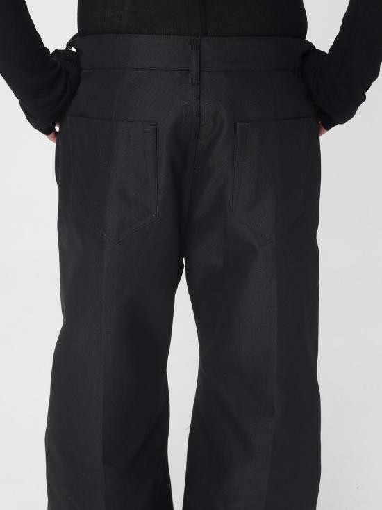 26SS 릭 오웬스 데님 팬츠 RU01F2333CD U09 Black - RICK OWENS