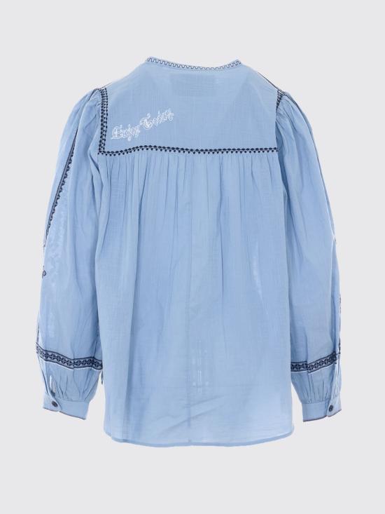 26SS 자딕앤볼테르 블라우스 WWSH02291 445 Blue - ZADIG & VOLTAIRE