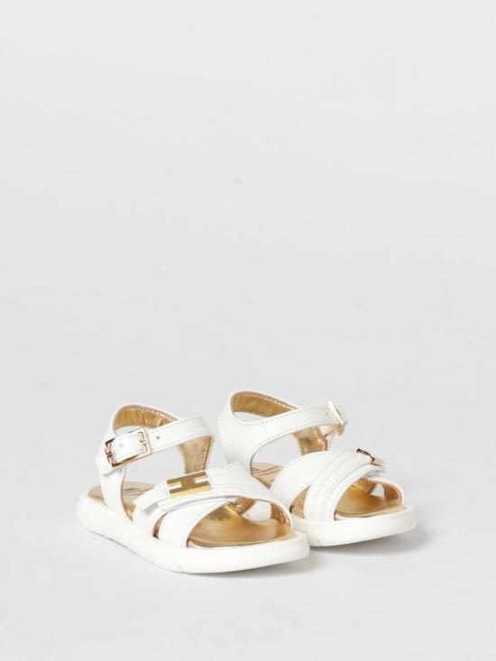 26SS [키즈] 엘리자베타프랜치 샌들 F1A2E05520092 139 Ivory - ELISABETTA FRANCHI