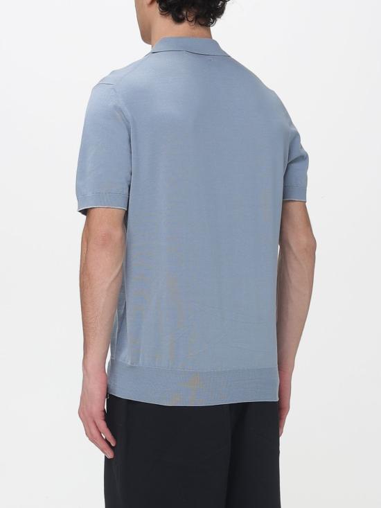 26SS 브루넬로 쿠치넬리 폴로 티셔츠 M29800145 CMM56 Gnawed Blue - BRUNELLO CUCINELLI