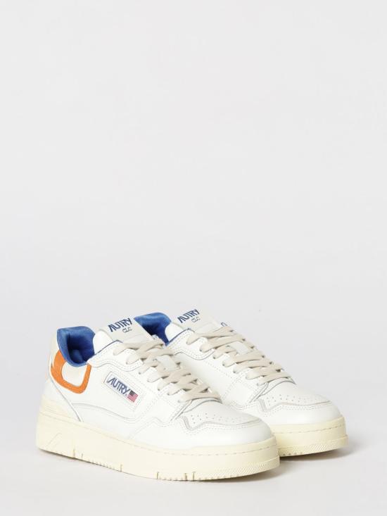 26SS 오트리 CLC 레더 스니커즈 ROLMMY09 White - AUTRY