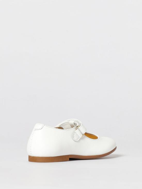 26SS [키즈] 엘리자베타프랜치 플랫 슈즈 F1A3E04721733 139 Ivory - ELISABETTA FRANCHI