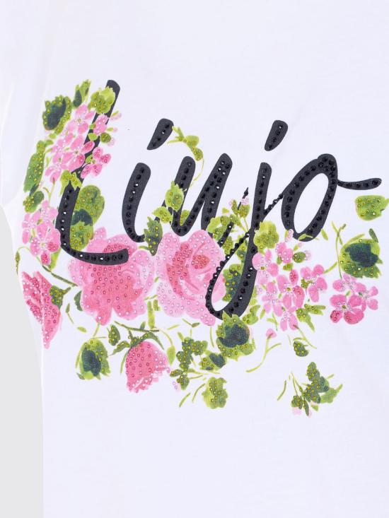 26SS 리우조 반팔 티셔츠 WA6493JS923 P9603 Bianco 3 - LIU JO